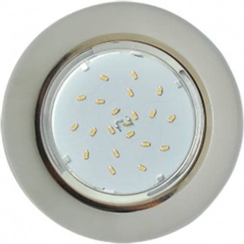 Встраиваемый светильник ECOLA GX53 H4 5310 GLASS FL53RNECH хром - матовый 38x126 (к+)